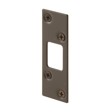 Prime-Line Classic Bronze, High Security Deadbolt Strike Single Pack E 2462